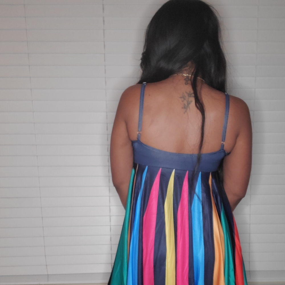 Colorful Mini Dress - Picture 3 of 5